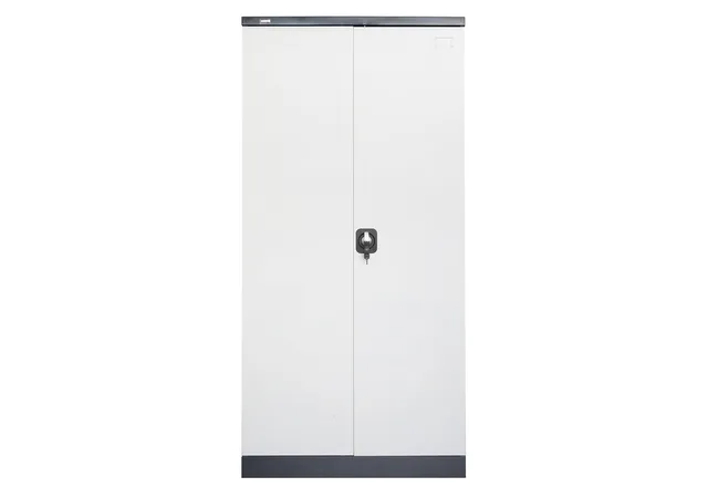jet-line-stahlschrank-moskau-90x40x185-cm-dunkelgrau-wei-2-t-rig image 1