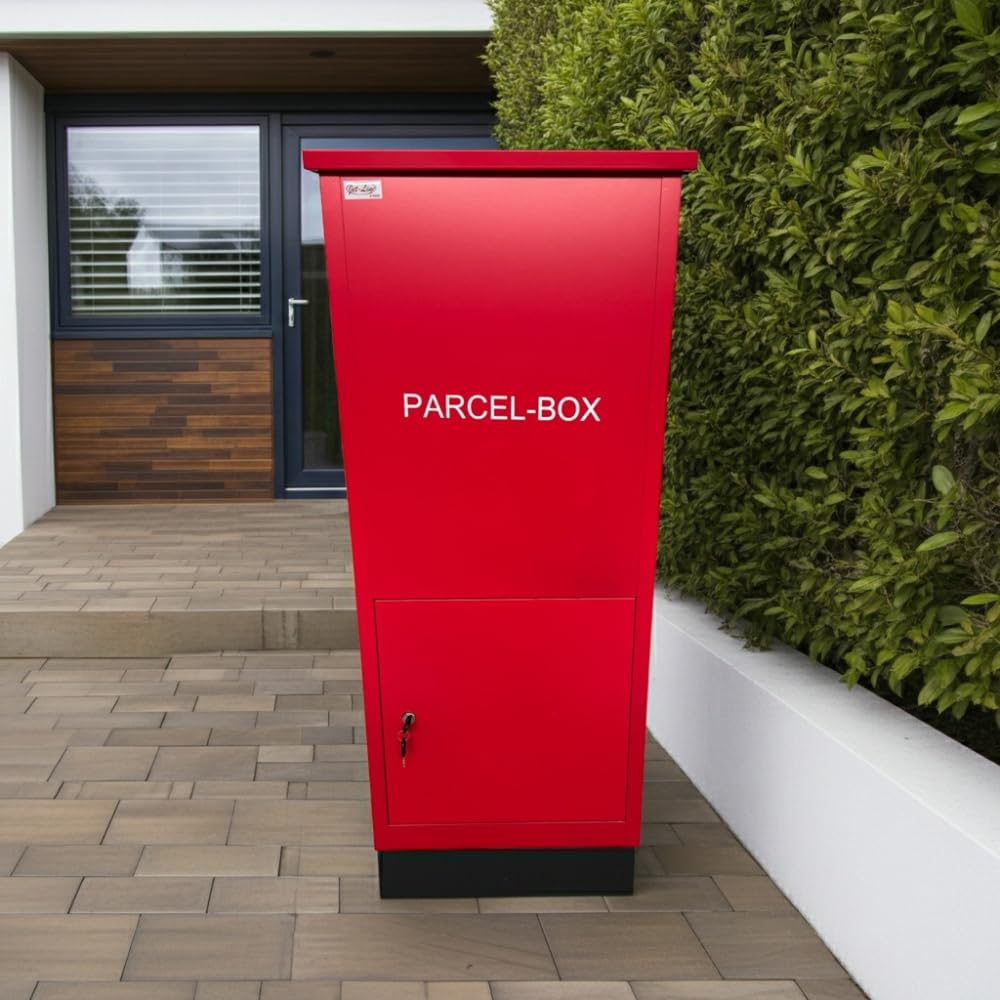 jet-line-xxl-paketbriefkasten-rot-paketbox-metall-99-5x35x45-5-cm image 5