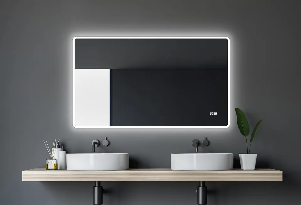talos-sun-led-badspiegel-120-x-70-cm-mit-digitaluhr image 1