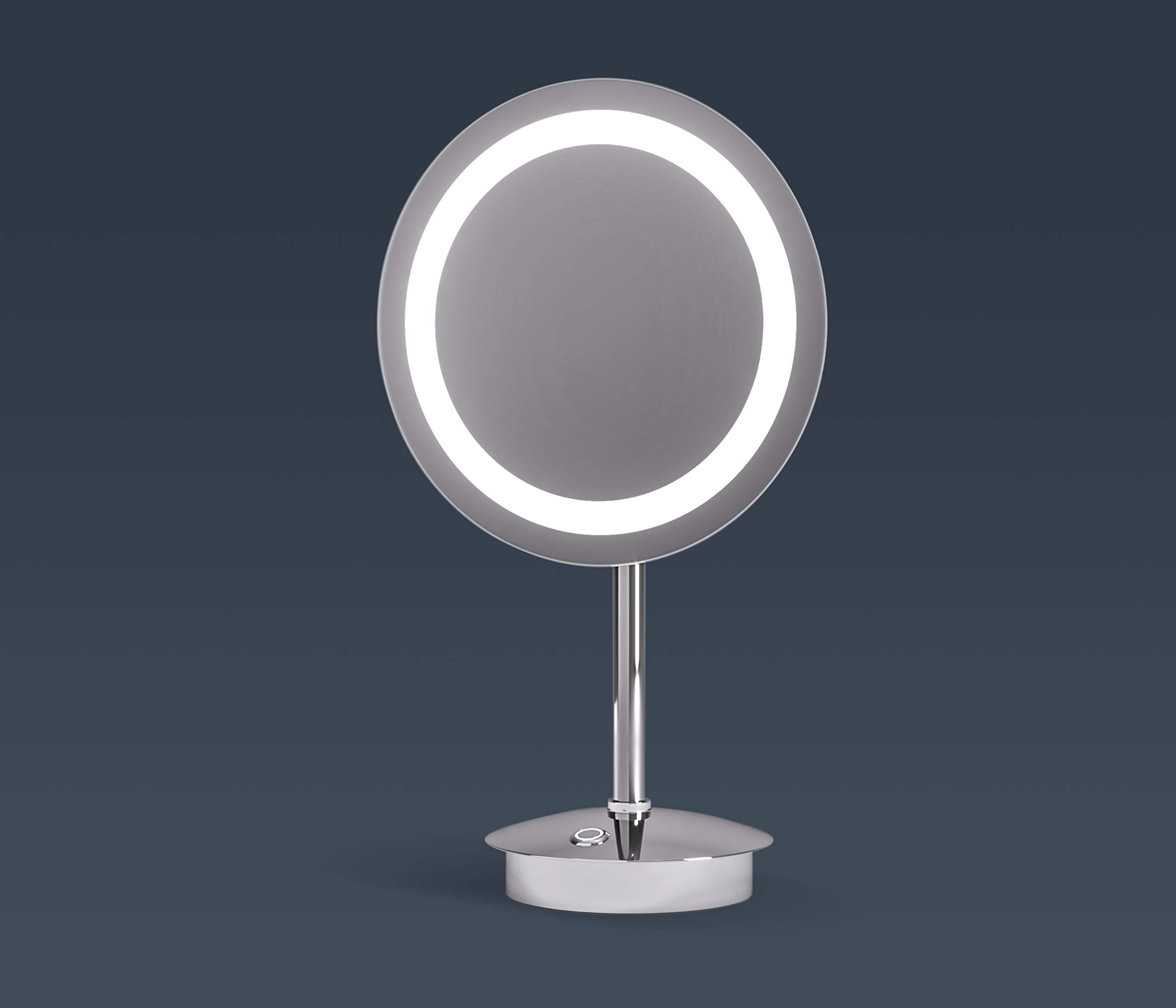 talos-samos-led-kosmetikspiegel-23-cm-rasierspiegel-mit-3-fach-vergr-erung image 2