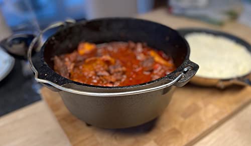 jet-line-arkansas-dutch-oven-3-liter-gusseisen-schwarz-mit-deckelheber image 8