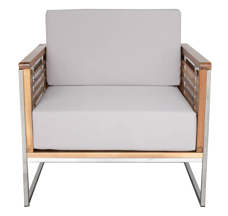 jet-line-artemis-ii-garten-lounge-set-4-sessel-tisch-edelstahl-akazienholz image 7