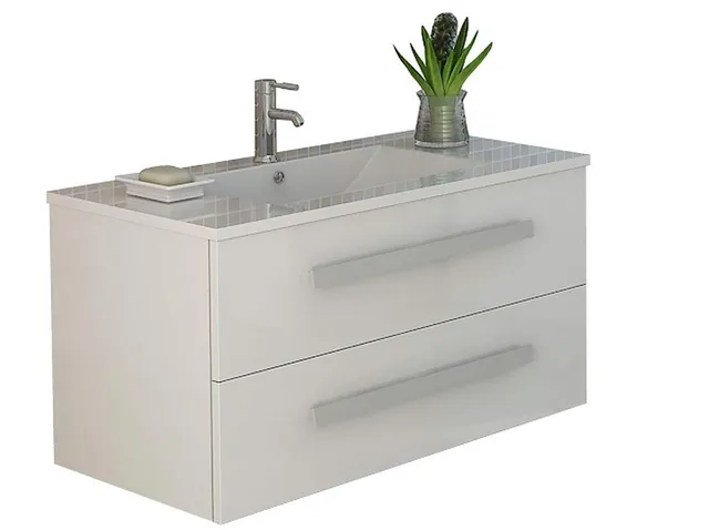 jet-line-rapperswill-waschtisch-set-wei-hochglanz-90-4-cm-keramik image 1