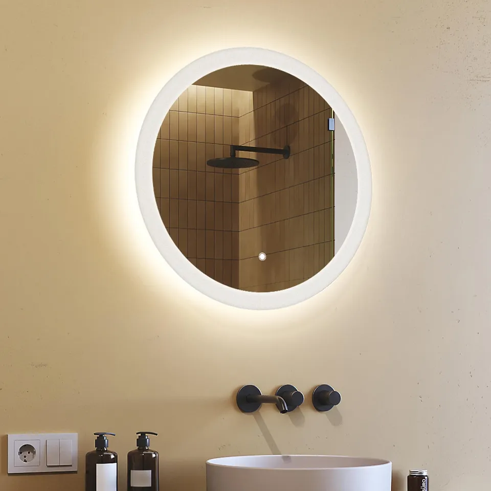 artforma-led-badspiegel-rund-60-cm-mit-touchschalter-3000k-6500k image 1