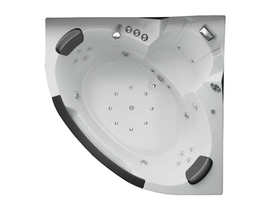 jet-line-whirlpool-villa-carlotta-1-4-x-1-4-m-eck-badewanne-2-personen-spa-mit-h image 1