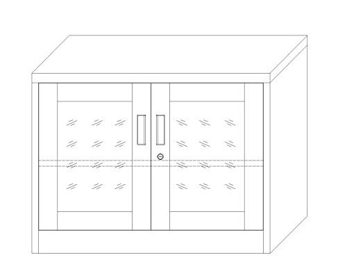 jet-line-ufa-aktenschrank-klein-90x68x40-cm-in-dunkelgrau image 8