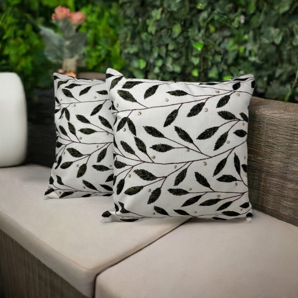 jet-line-oliven-bl-tter-deko-kissen-40x40cm-2er-set-mit-f-llung-outdoor image 2