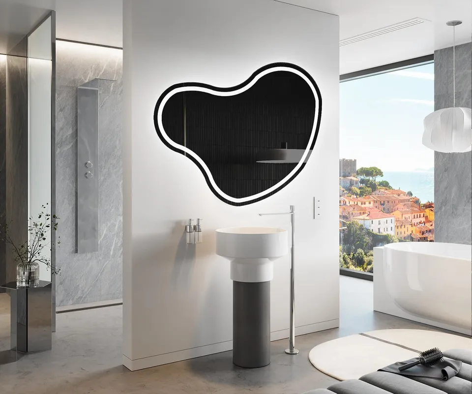 artforma-ner223-led-badspiegel-asymmetrisch-84x64-cm-rahmenlos image 1
