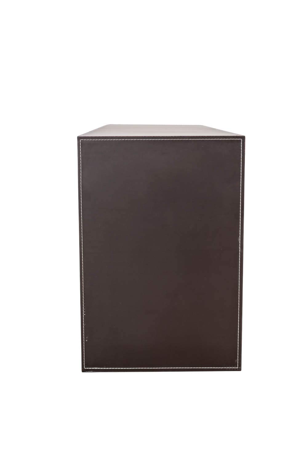 jet-line-padova-sideboard-160-cm-braun-kunstleder-mit-ziern-hten image 3