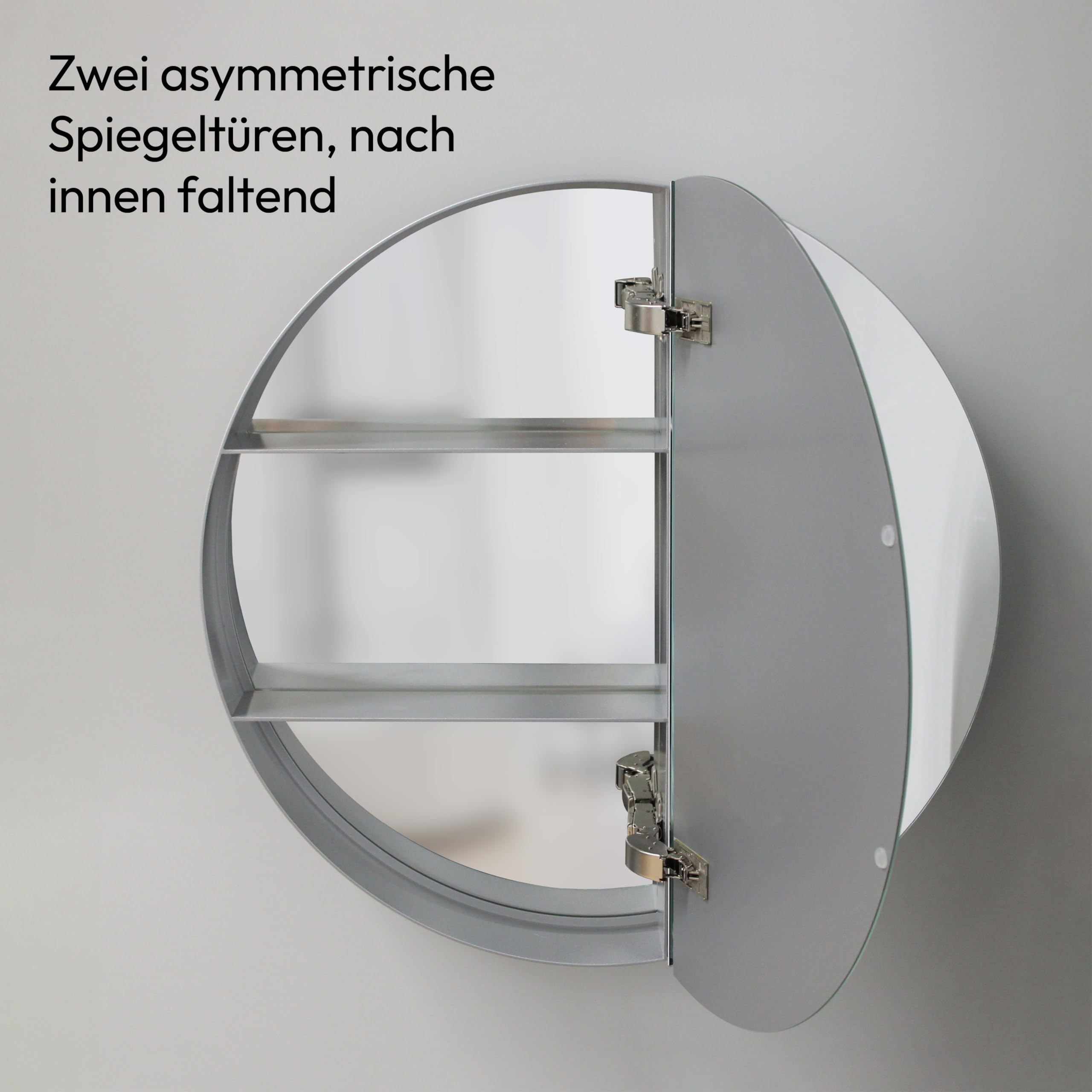 talos-spiegelschrank-bad-rund-60-cm-aluminium-mit-2-glaseinlegeb-den image 3
