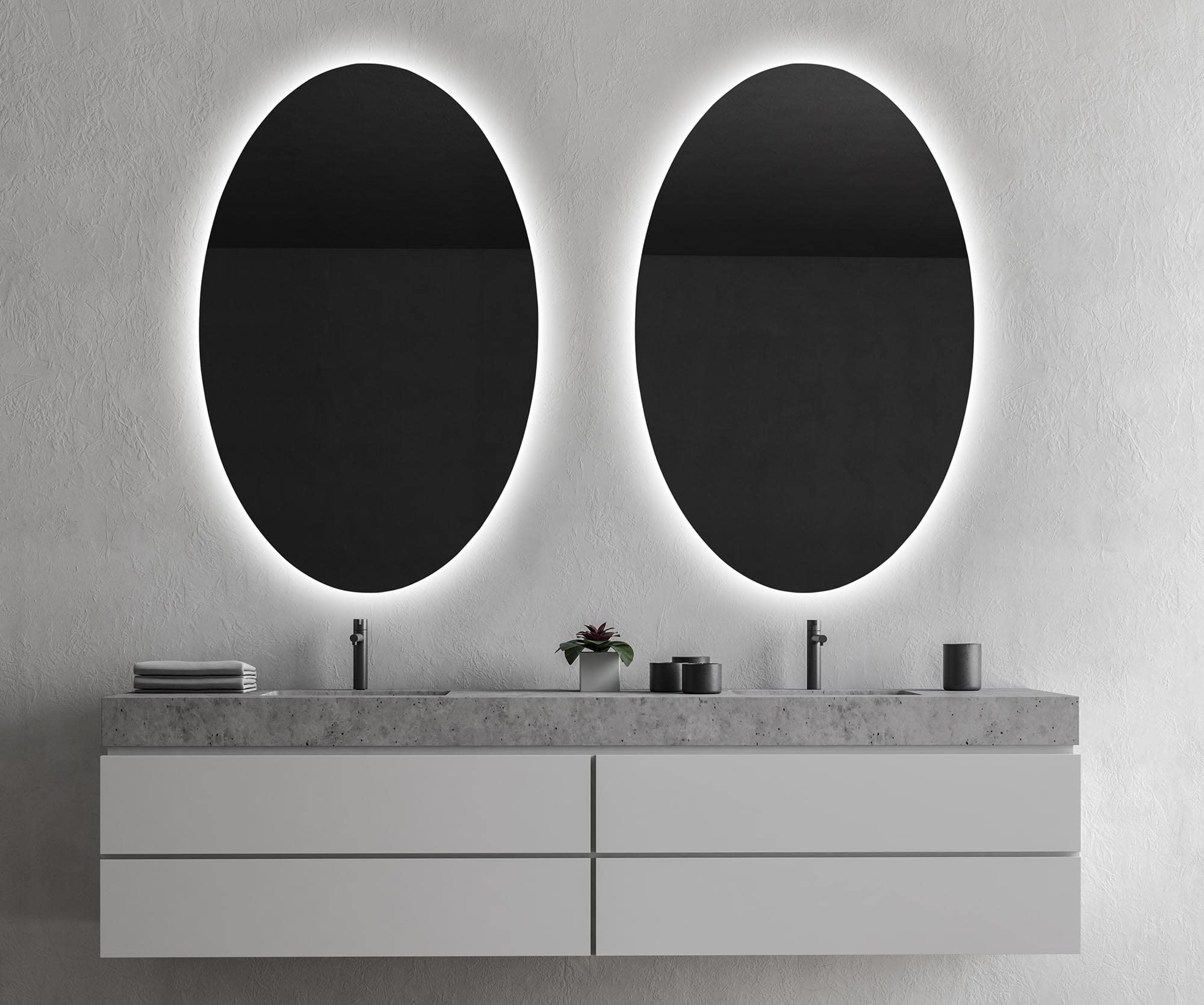artforma-ambientline-led-badspiegel-oval-70x120-cm-ohne-rahmen image 2
