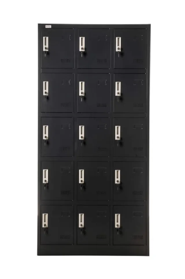 jet-line-budapest-spind-aktenschrank-dunkelgrau-15-schlie-f-cher-90x40x185-cm image 1