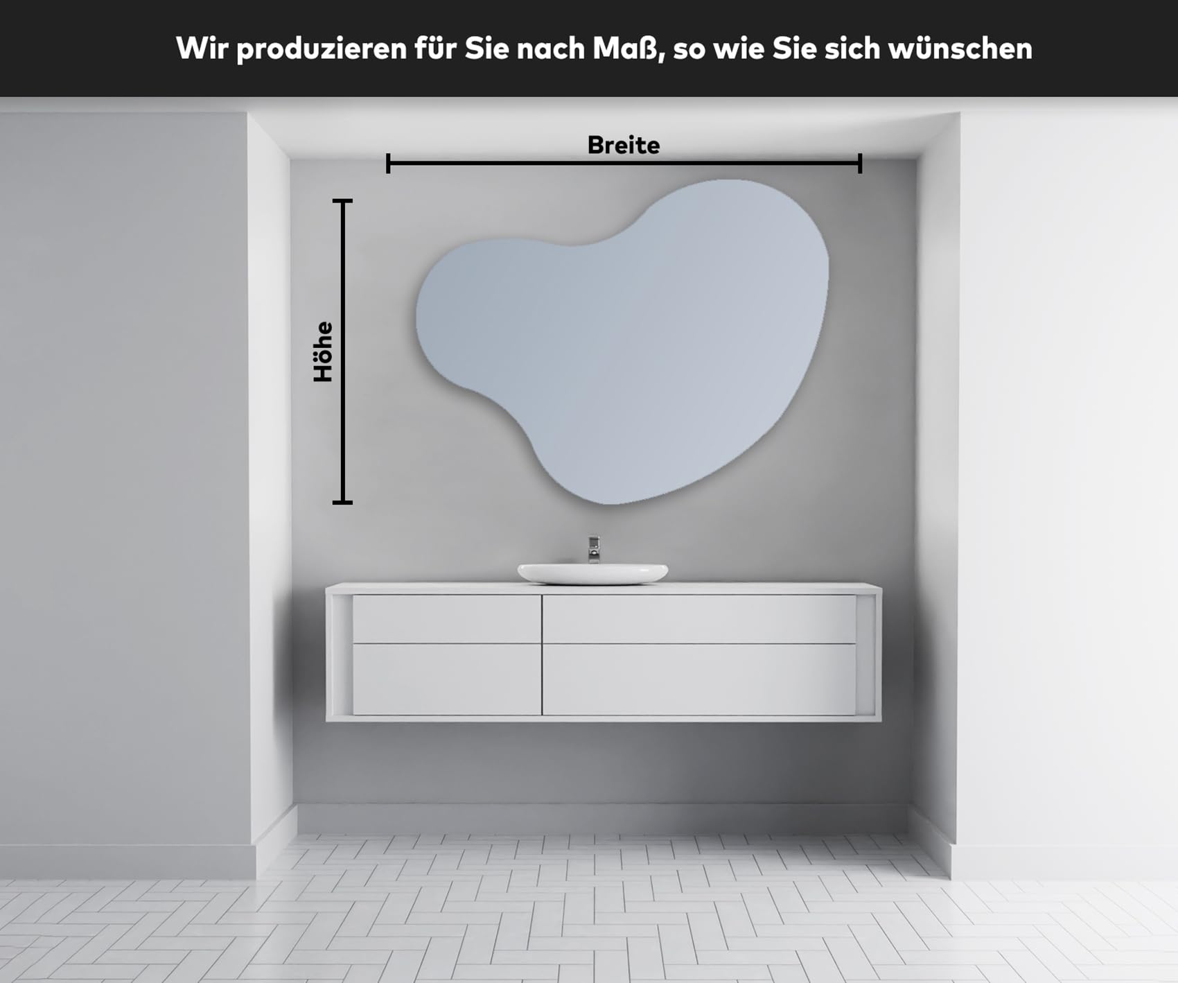 artforma-ner221-led-badspiegel-84x64-cm-asymmetrisch-ohne-rahmen image 2