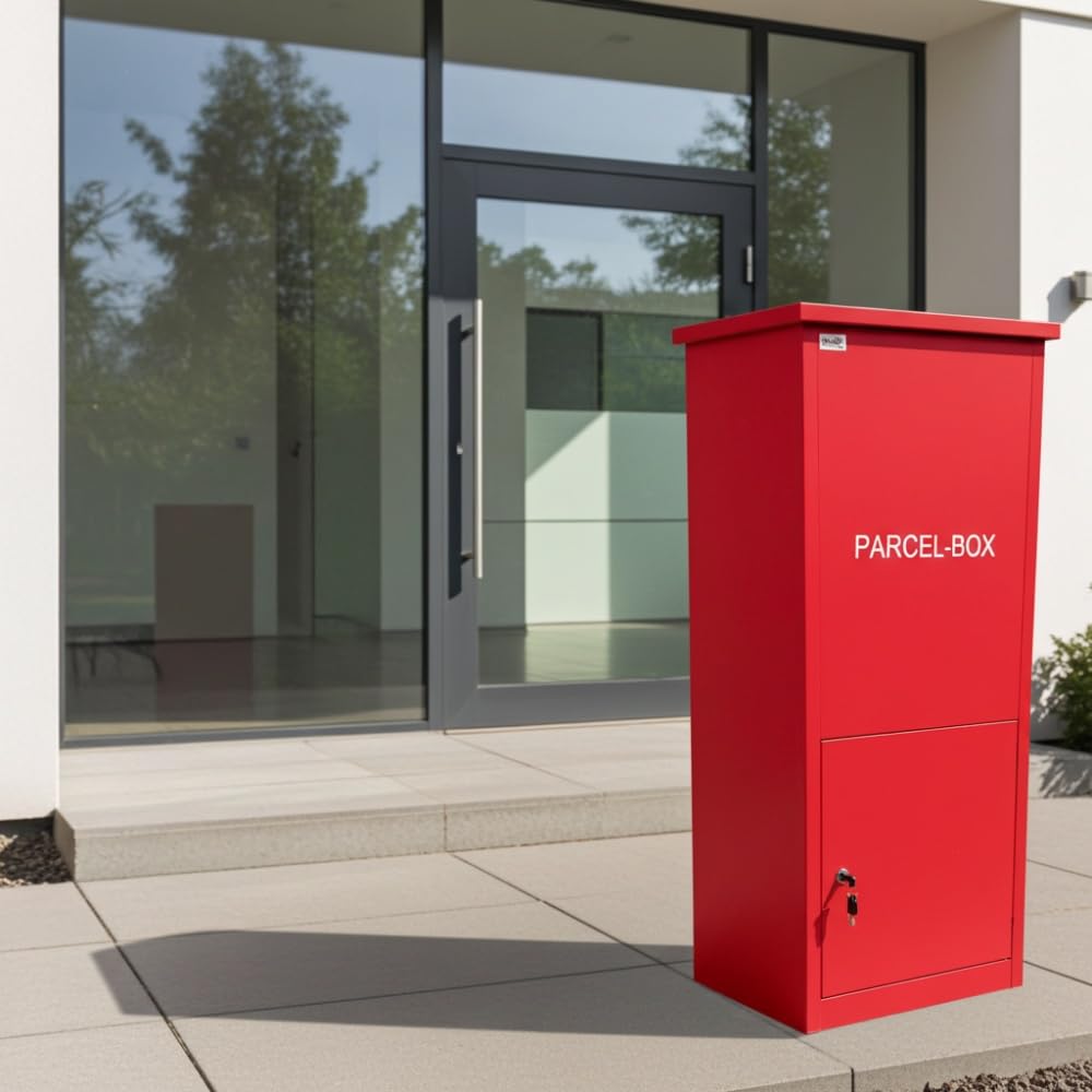 jet-line-xxl-paketbriefkasten-rot-paketbox-metall-99-5x35x45-5-cm image 3