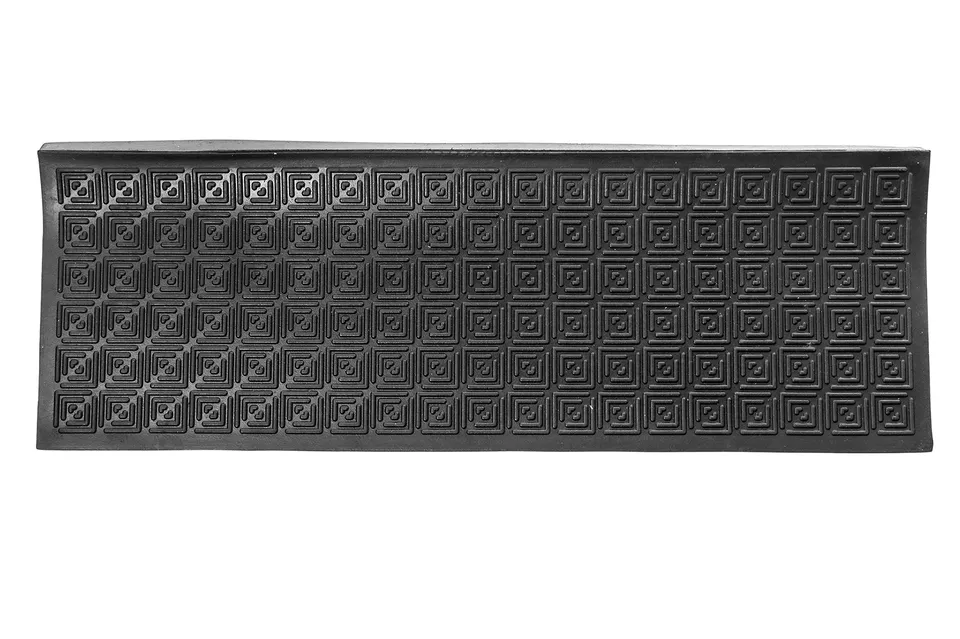 jet-line-amalia-gummi-treppenmatte-25x107-cm-schwarz-outdoor image 1