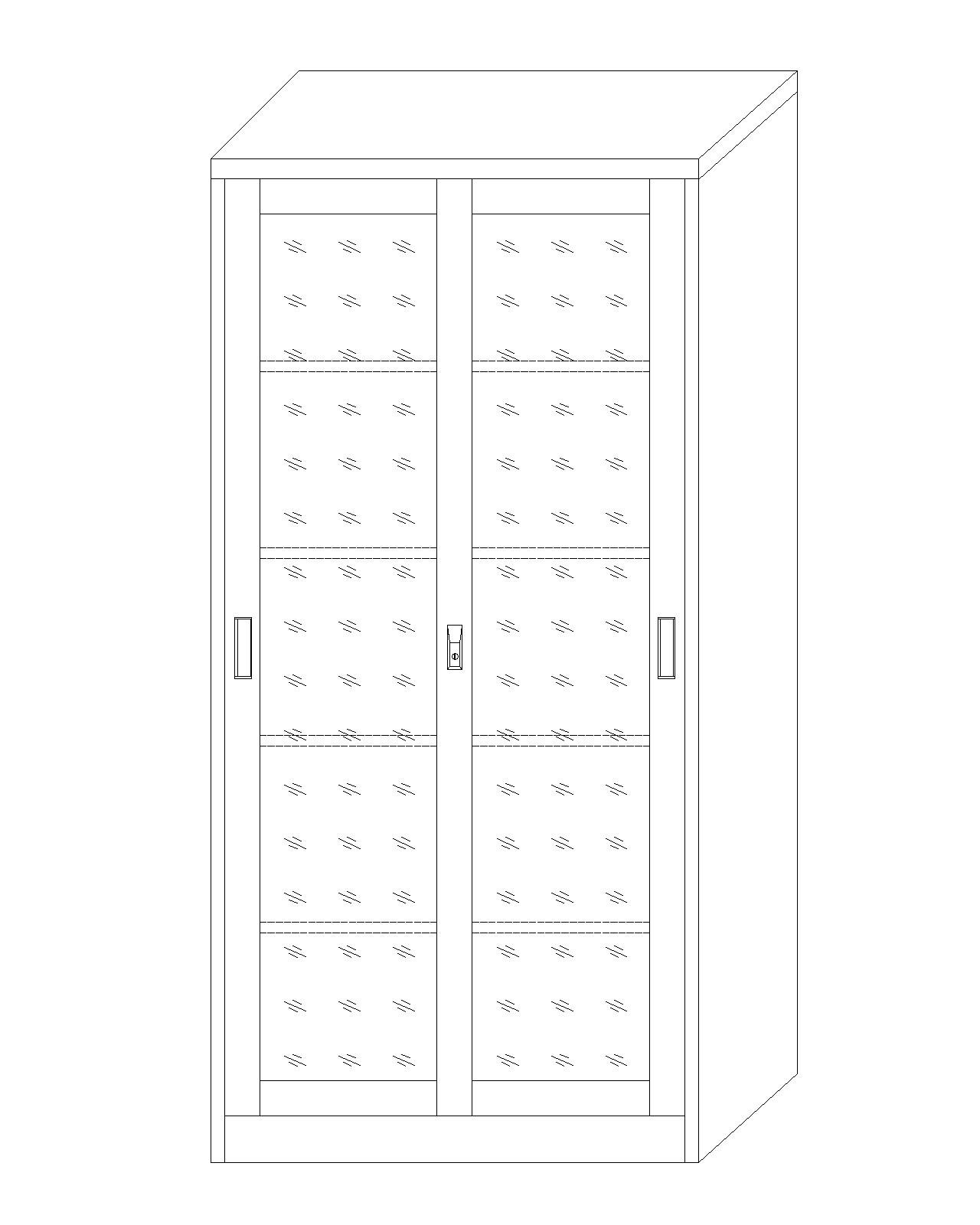 jet-line-aktenschrank-st-petersburg-90x40x185-cm-dunkelgrau-wei-glas-schiebet-re image 3