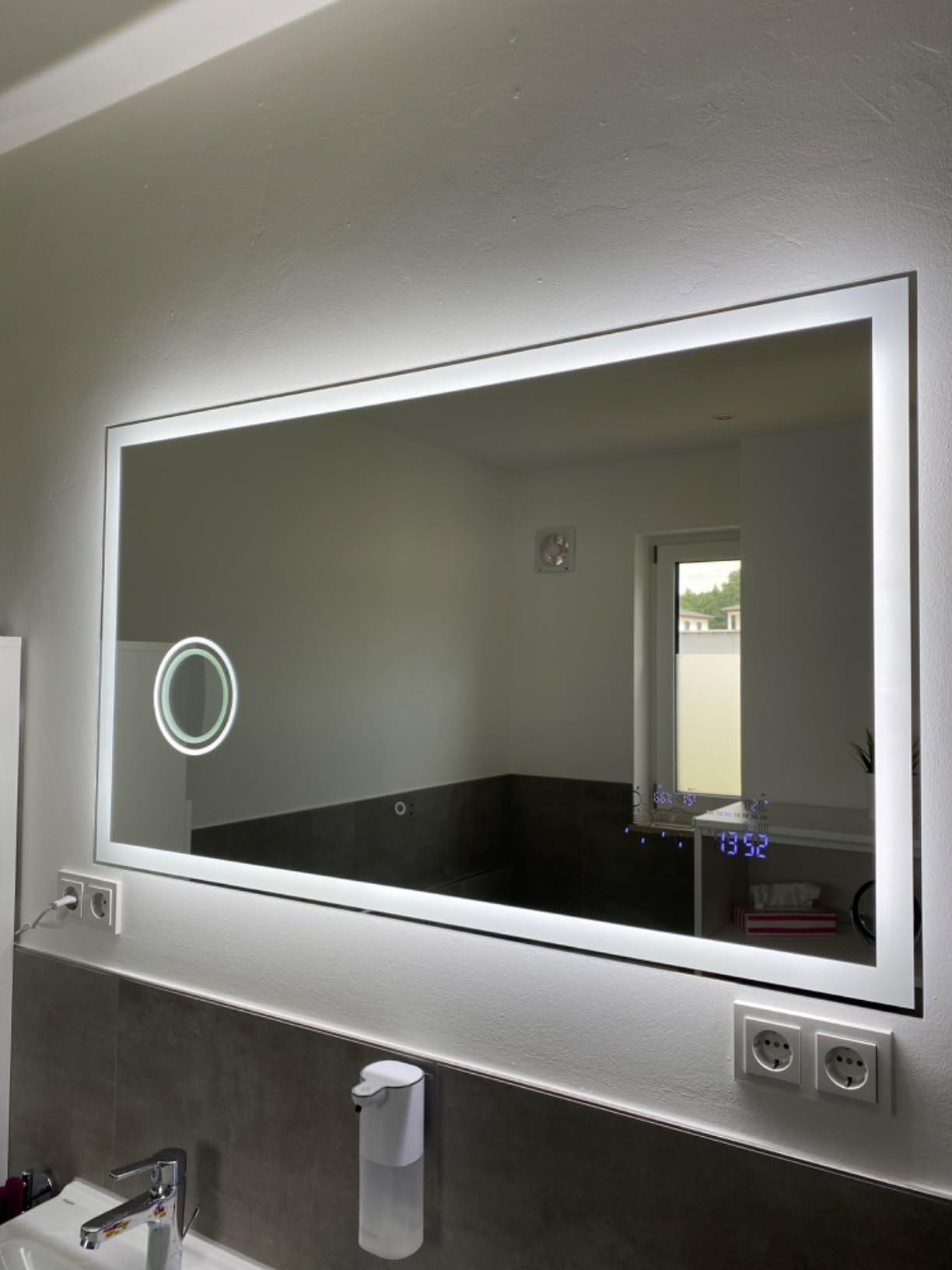 Perfekt über zwei Becken