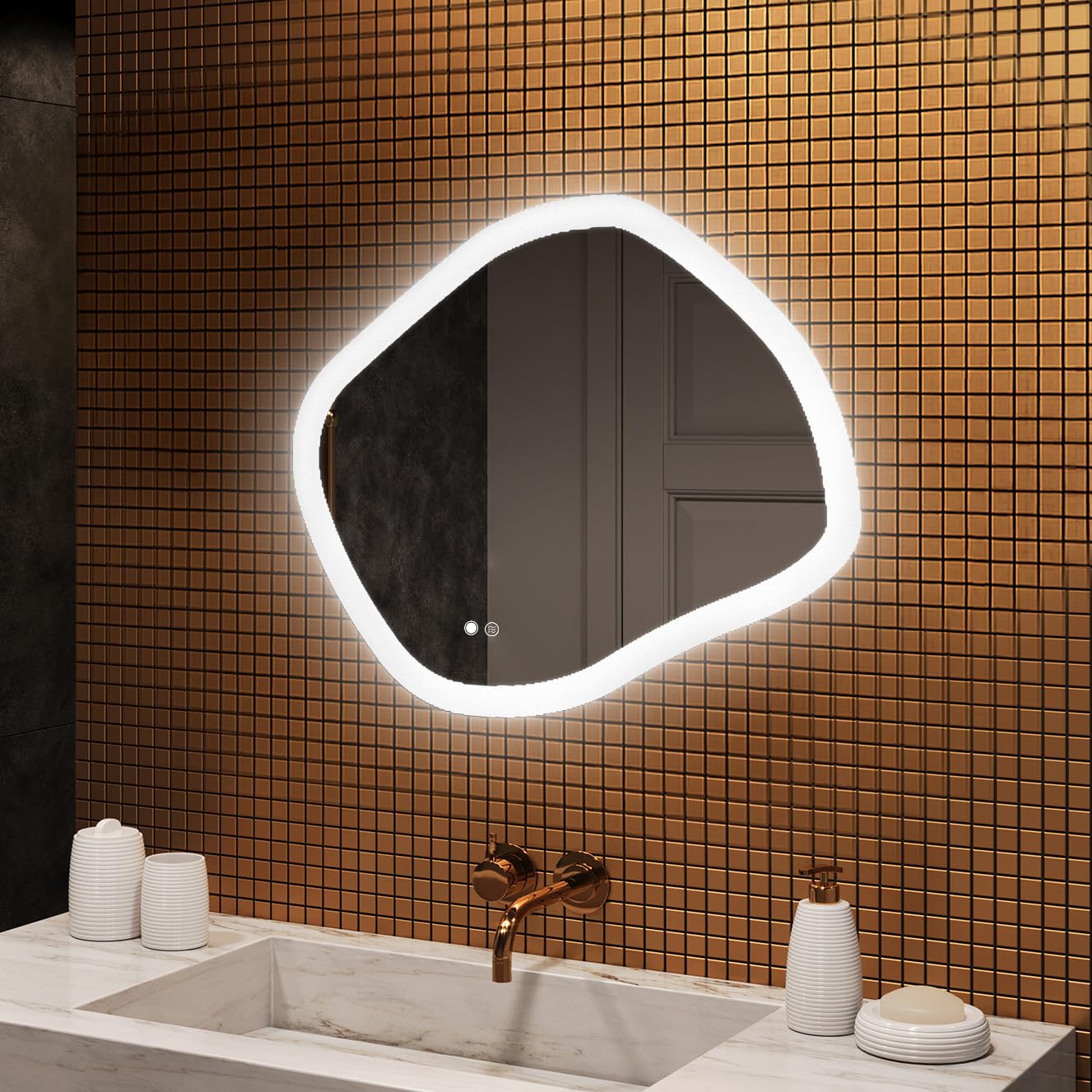 artforma-badspiegel-led-asymmetrisch-84x74-cm-mch076x1-rahmenlos image 2