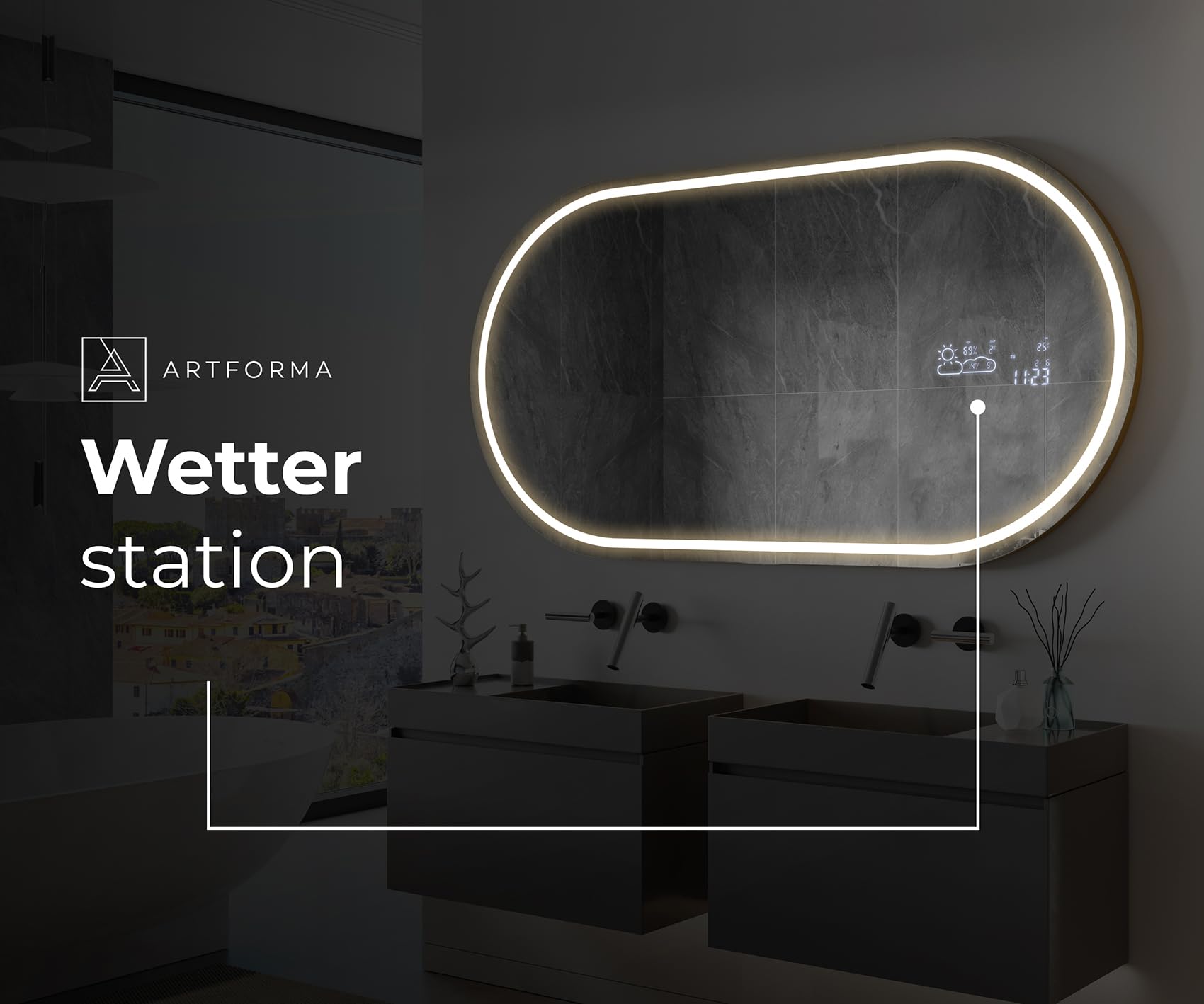 artforma-pok231-badspiegel-120x70-cm-asymmetrisch-mit-led-und-rahmen image 7