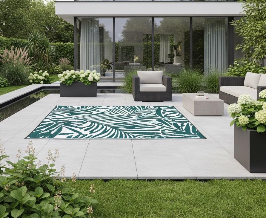 jet-line-lorena-outdoor-teppich-120-x-180-cm-waldgr-n-jungle-palmen image 5