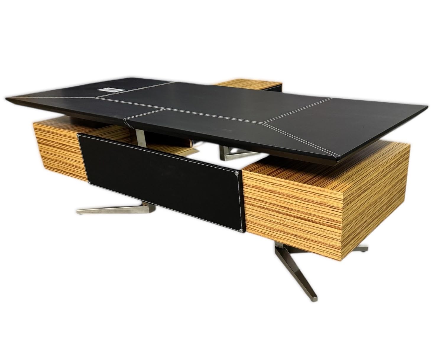 jet-line-bari-chef-winkelschreibtisch-links-schwarz-holz-220x85x75cm image 6