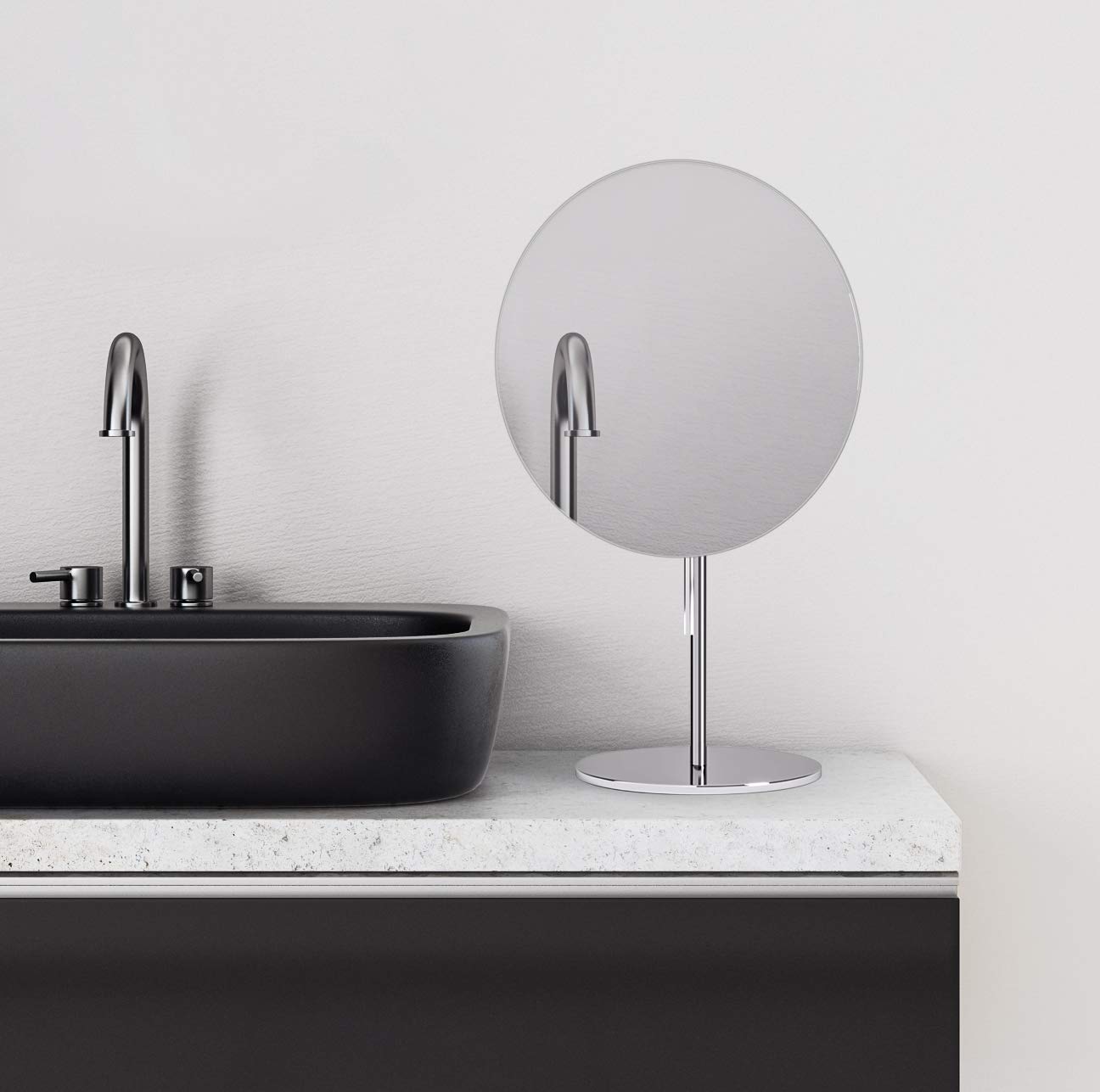 talos-kosmetikspiegel-andros-20-cm-3-fach-chrom-stand image 1
