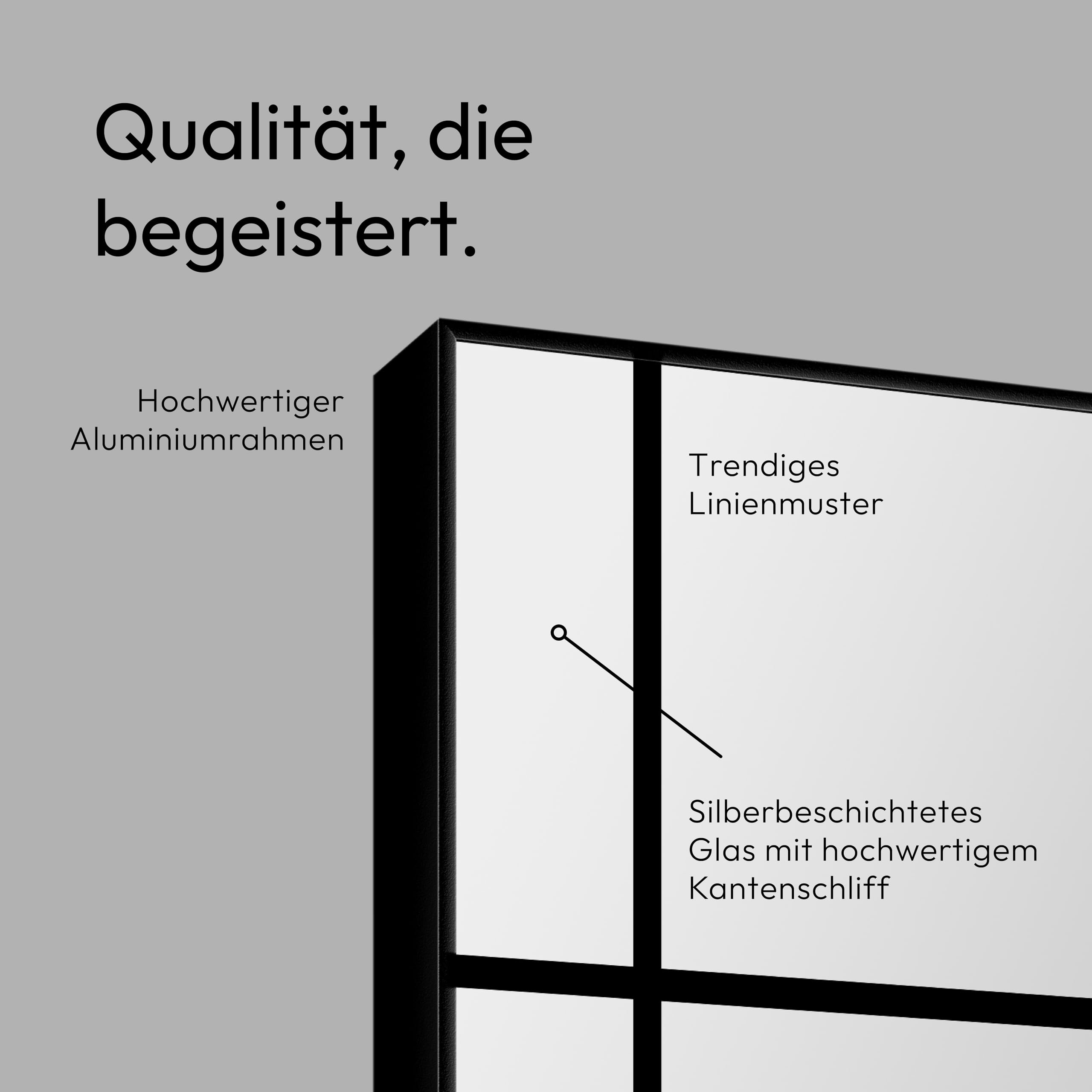 talos-black-square-wandspiegel-60x120-cm-mit-rahmen image 4