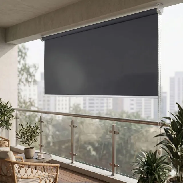 jet-line-vertikalmarkise-balkon-sichtschutzrollo-anthrazit-170-x-230-cm image 1