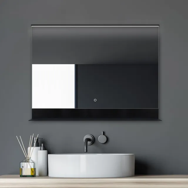 talos-black-home-led-badspiegel-80x60-cm-mit-ablage image 1