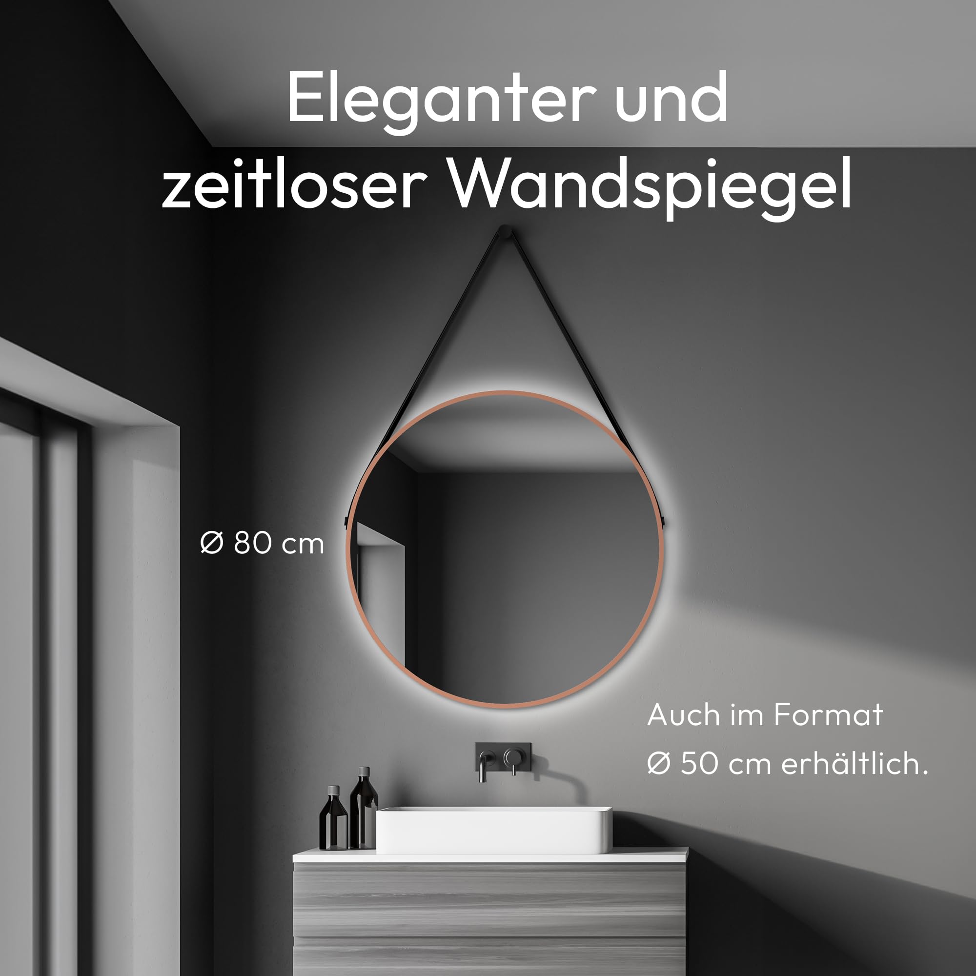 talos-badspiegel-kupfer-rund-80-cm-mit-led-beleuchtung image 3
