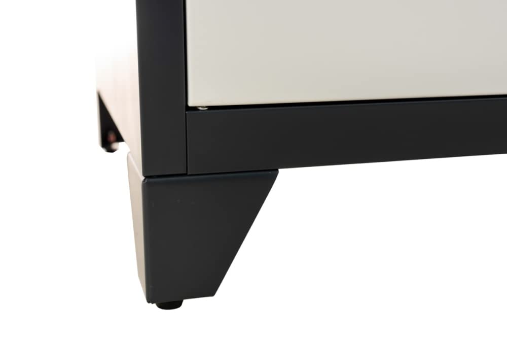 jet-line-odessa-metallschrank-2-t-rig-dunkelgrau-wei-85x50x180-cm image 3