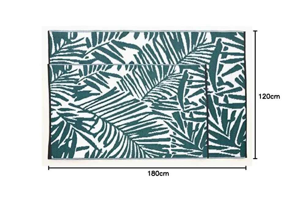 jet-line-lorena-outdoor-teppich-120-x-180-cm-waldgr-n-jungle-palmen image 1