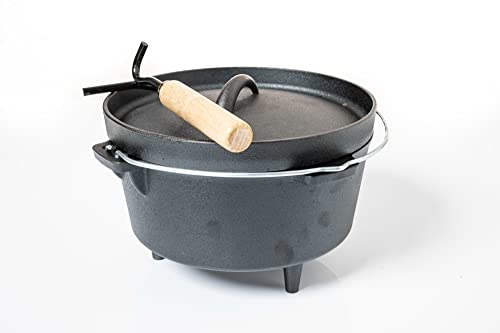 jet-line-arkansas-dutch-oven-3-liter-gusseisen-schwarz-mit-deckelheber image 4