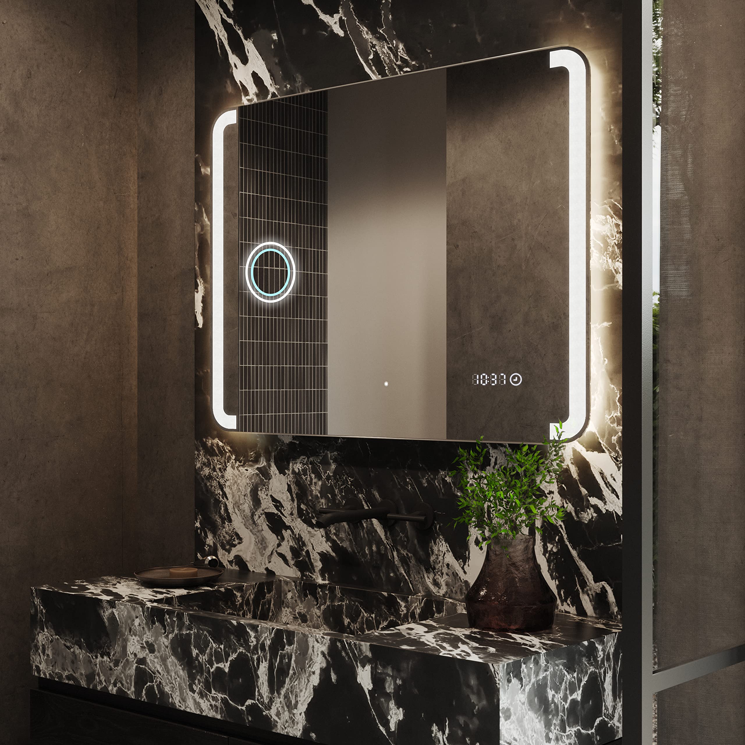 artforma-led-badspiegel-100x60-cm-rahmenlos-slimline image 1