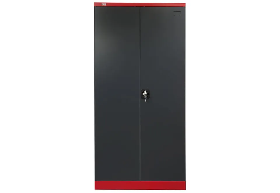 jet-line-stahlschrank-moskau-anthrazit-rot-185-x-90-x-40-cm image 1