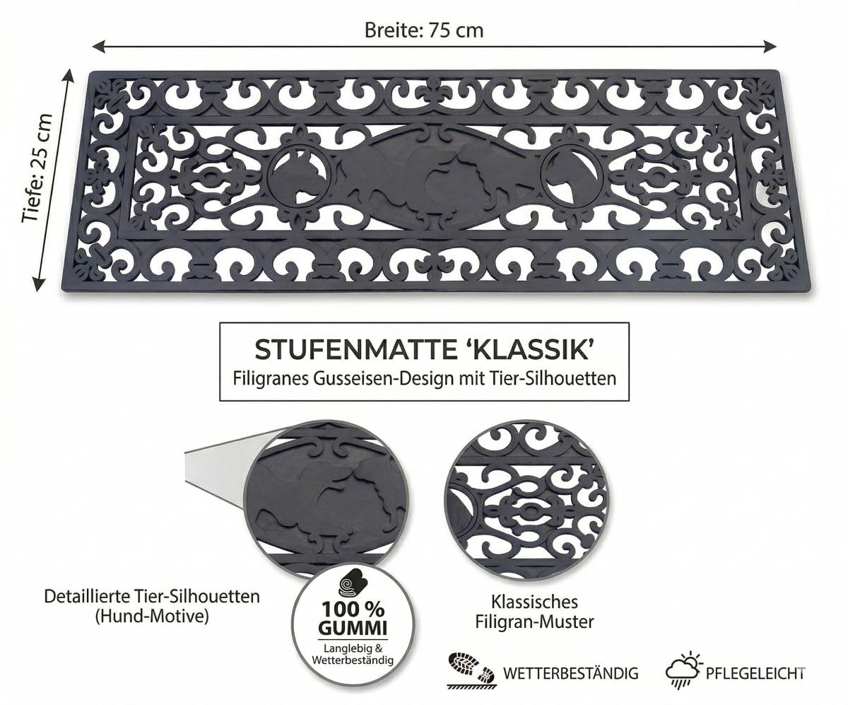 jet-line-stufenmatte-relief-escalera-treppenmatte-75x25-cm-schwarz-5-st-ck image 2