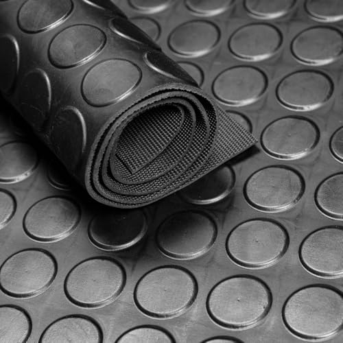 jet-line-coin-gummimatte-bodenmatte-schwarz-100-cm-breit-anti-rutsch image 2