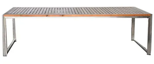 jet-line-artemis-loungetisch-160x80-cm-akazienholz-edelstahl image 1