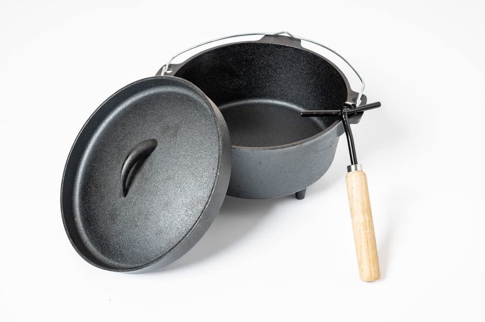 jet-line-arkansas-dutch-oven-3-liter-gusseisen-schwarz-mit-deckelheber image 5