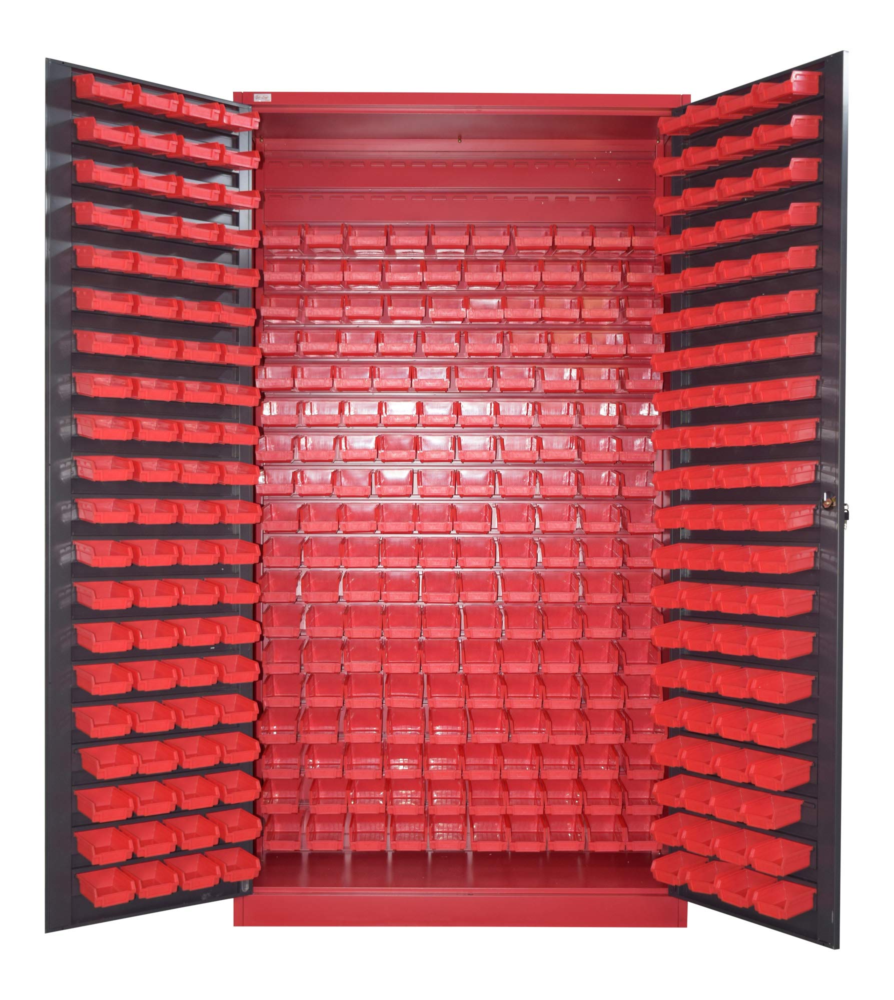 jet-line-moldau-kleinteileschrank-xxl-1-2x2m-340-boxen-anthrazit-rot image 2