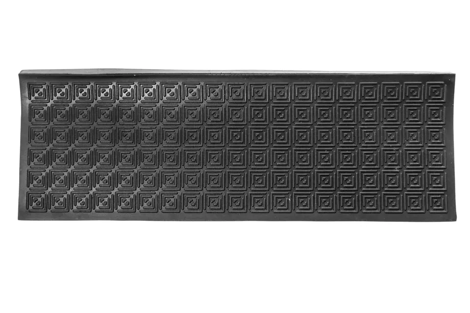 jet-line-trapa-stufenmatte-gummi-schwarz-25x75-cm-mit-winkelkante-antirutsch image 1