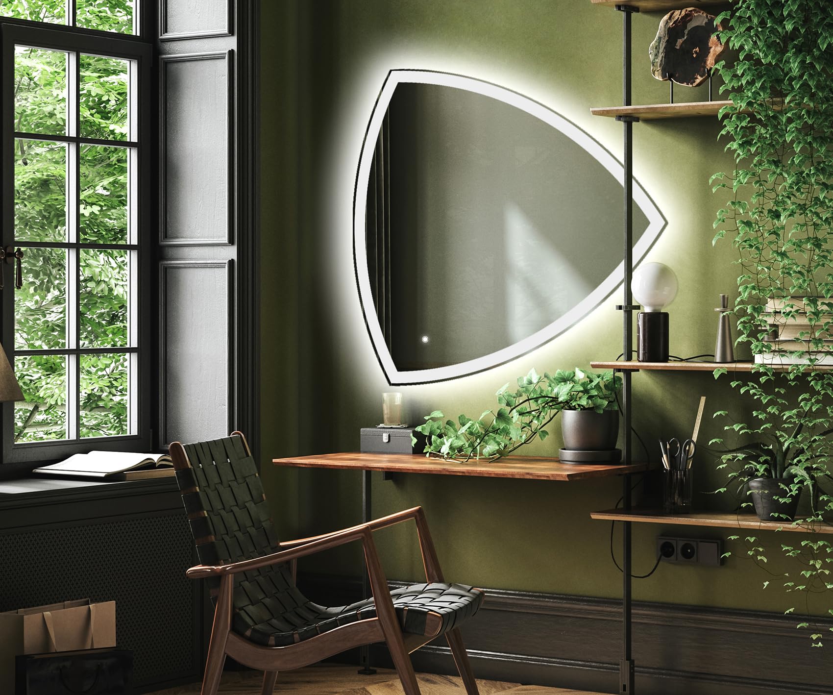 artforma-trr222-led-badspiegel-asymmetrisch-64x64-cm-ohne-rahmen image 4