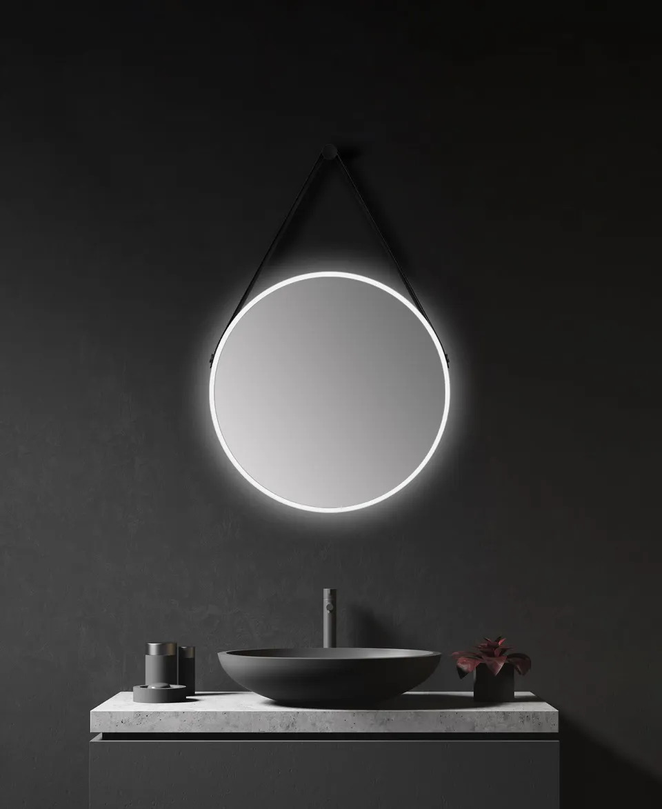 talos-white-light-badspiegel-rund-50-cm-wei-matt-led image 1