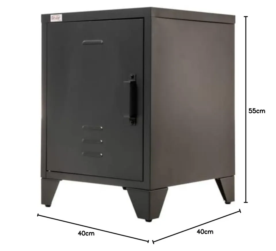 jet-line-minskow-metallschrank-aktenschrank-anthrazit-40-x-40-x-55-cm image 1