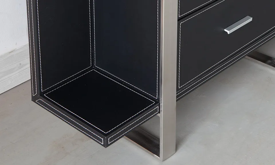 jet-line-brindisi-aktenschrank-b-roschrank-lederoptik-schwarz-180x150x32-cm-edel image 1
