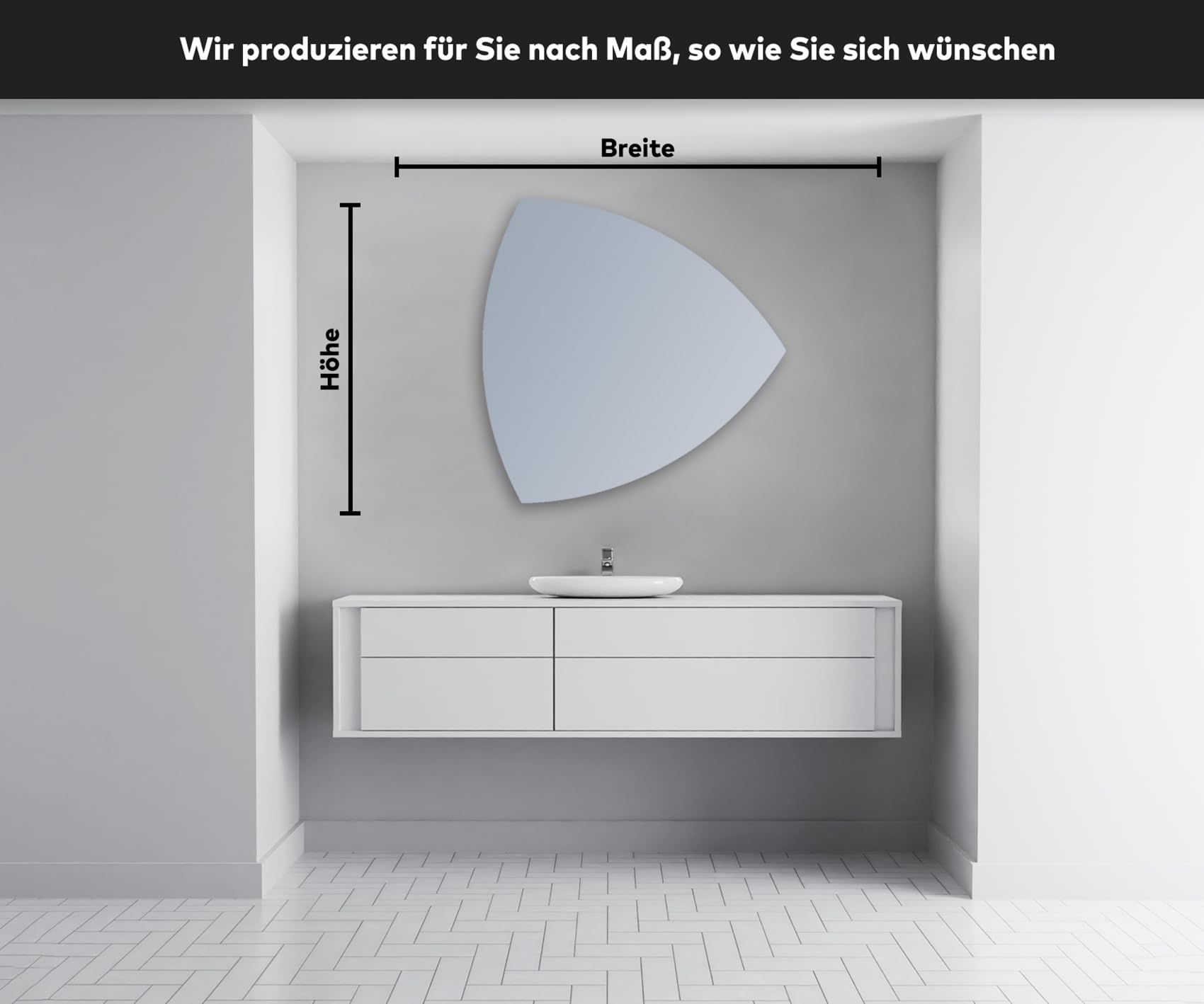 artforma-trr221-x53-badspiegel-54x54-cm-asymmetrisch-led-ohne-rahmen image 2