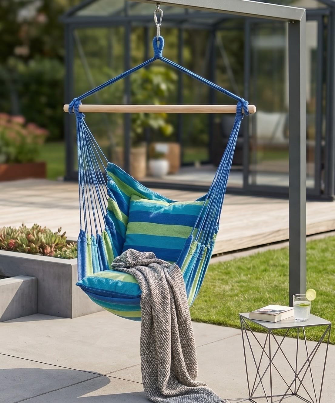 jet-line-relax-iv-h-ngesessel-130x110-cm-blau-gestreift image 2