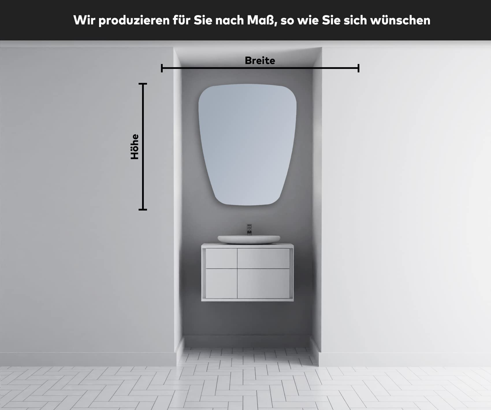 artforma-trz221-led-badspiegel-74x94-cm-asymmetrisch-ohne-rahmen image 2