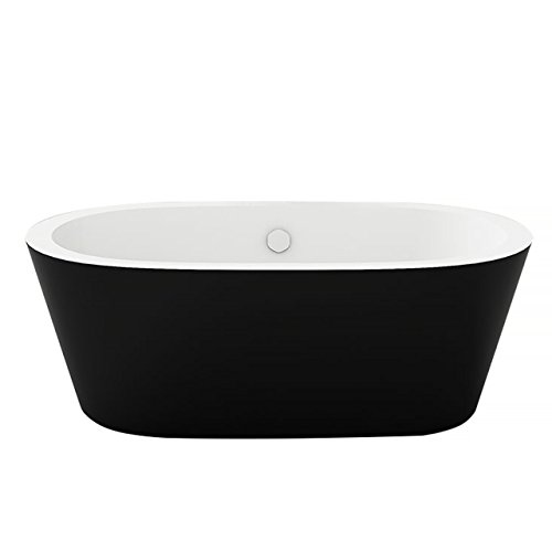 jet-line-badewanne-maggiore-iii-freistehend-oval-170x80-cm-schwarz image 8