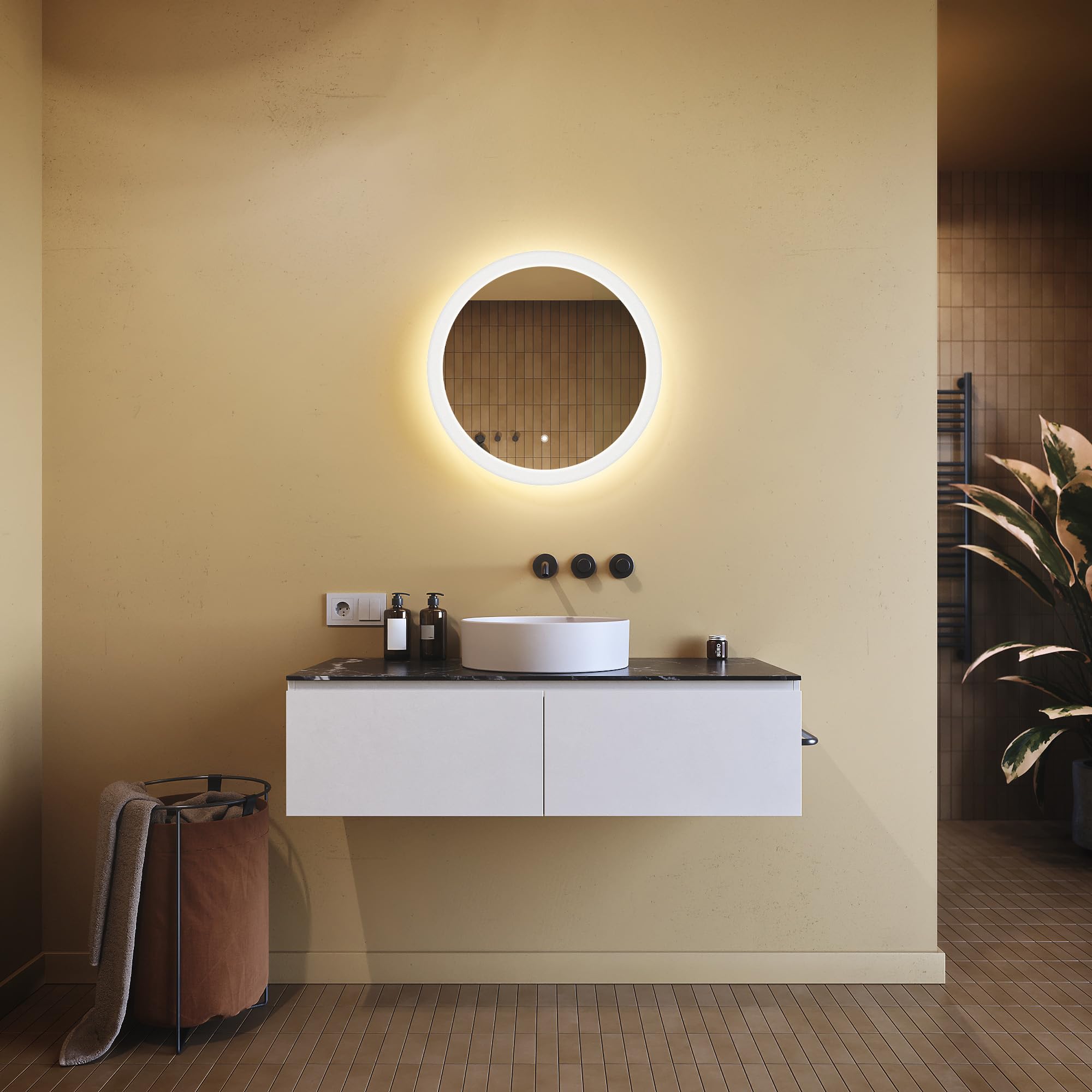 artforma-led-badspiegel-rund-60-cm-mit-touchschalter-3000k-6500k image 8
